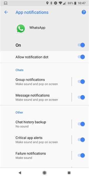 Así es como WhatsApp quiere revolucionar las notificaciones en tu Android