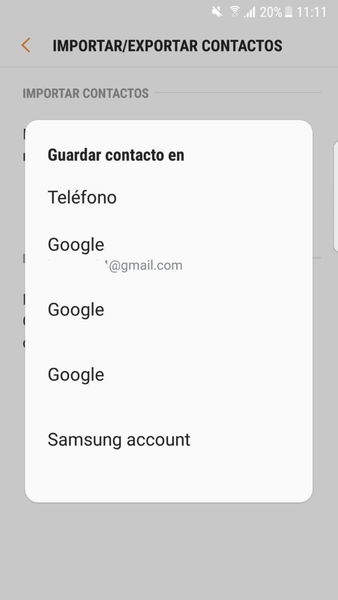 Cómo no perder los contactos cuando cambias de móvil Android en 2018