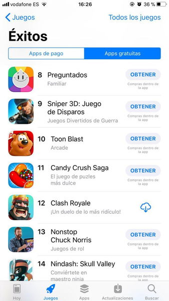 ¿Es verdad que en iPhone descargan otro tipo de juegos?