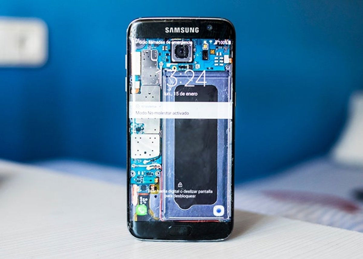 Interior del Samsung Galaxy S7