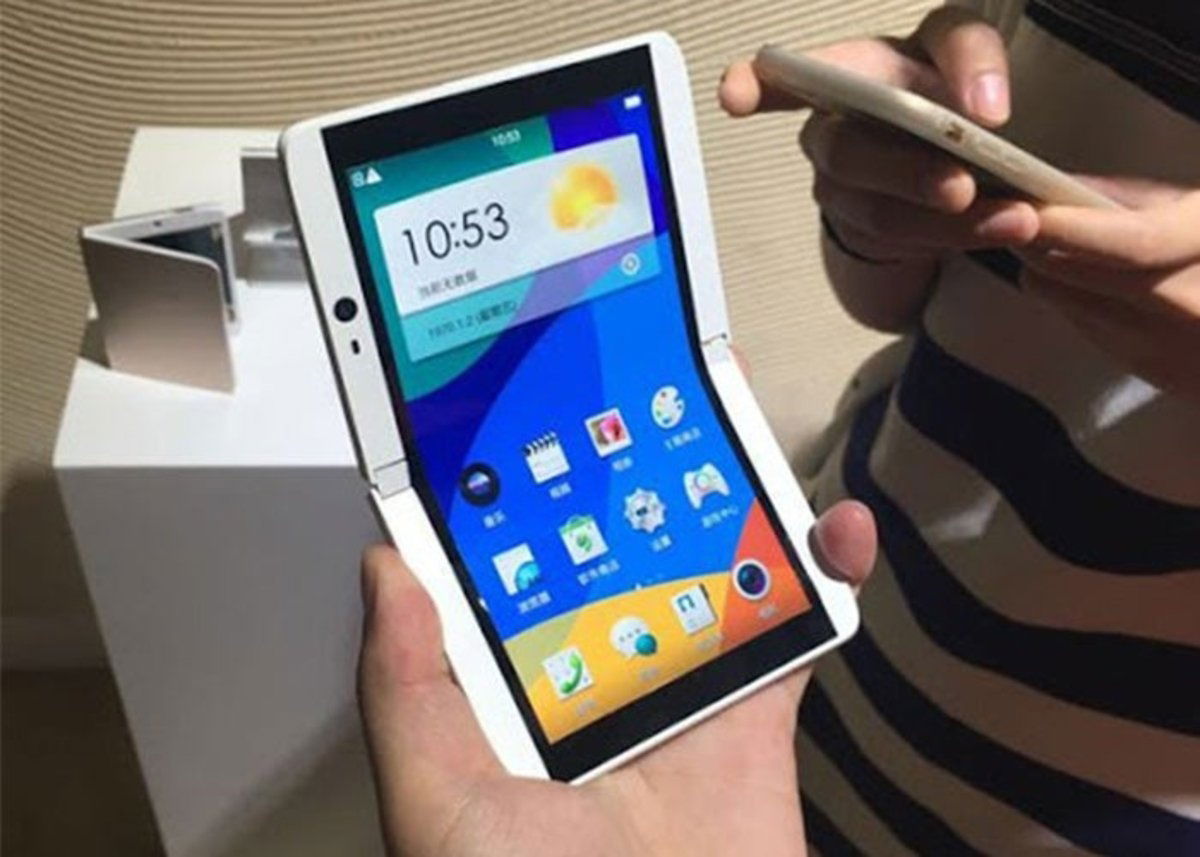 Smartphone plegable de Oppo, prototipo