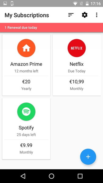 Cómo gestionar todas tus suscripciones online desde tu Android