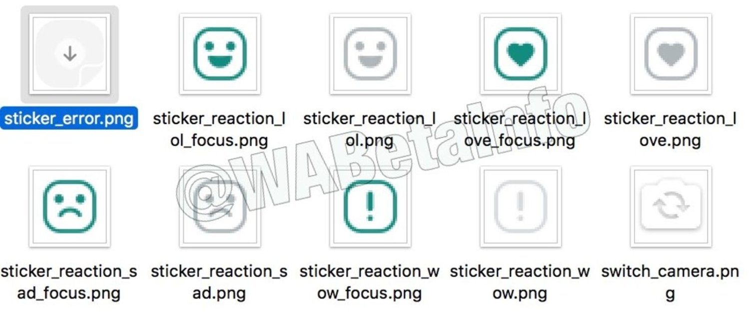 Sticker Reactions en WhatsApp