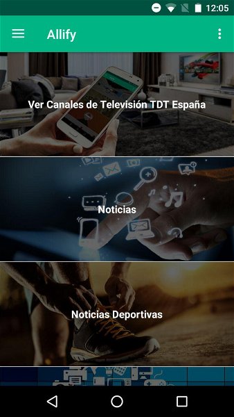 Allify, la mejor app para ver la tele gratis desde tu Android