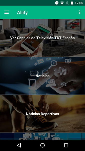 Allify, la mejor app para ver la tele gratis desde tu Android