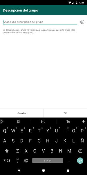 Cómo añadir descripciones a los grupos de WhatsApp