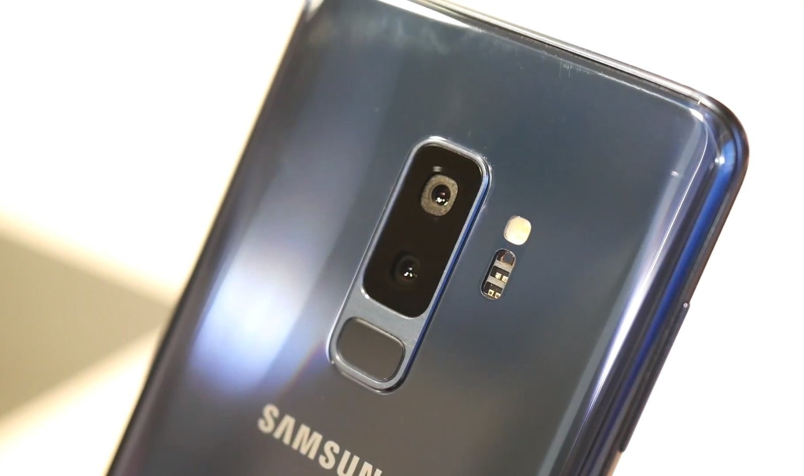 Doble cámara del Samsung Galaxy S9+