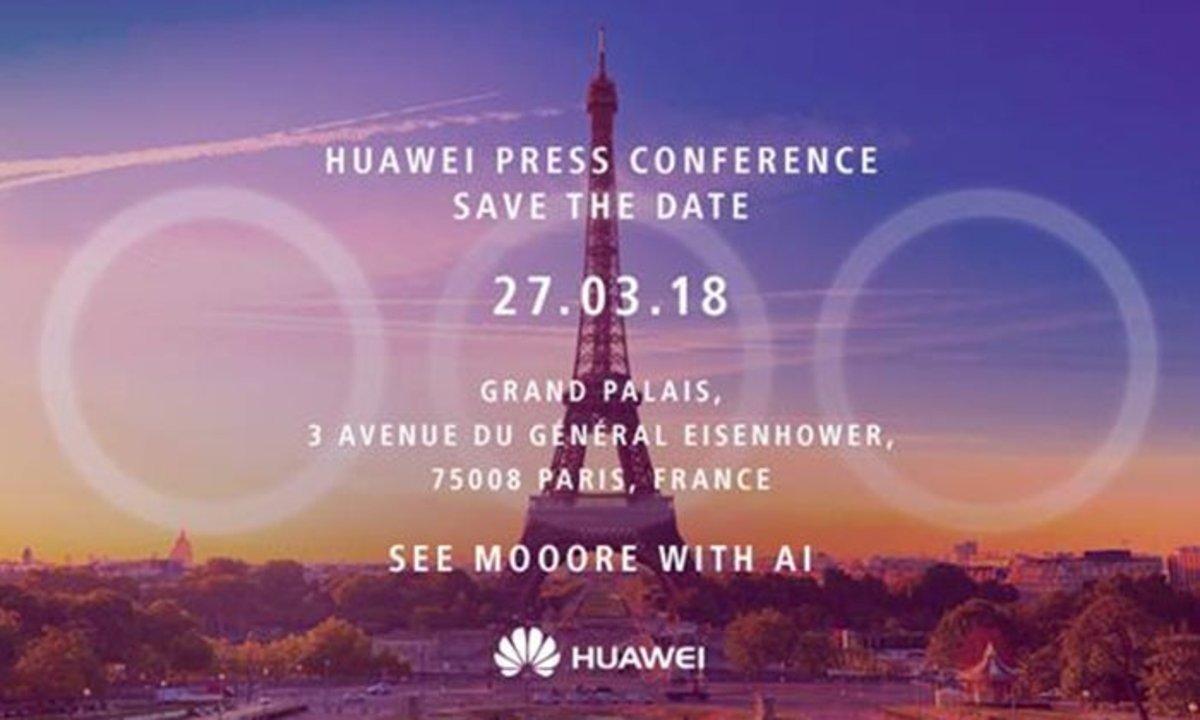 Huawei P20 triple cámara confirmada