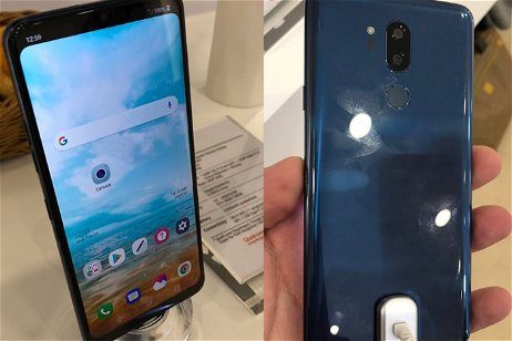 Así es el LG G7 Neo mostrado en secreto en el MWC 2018, con 'notch' al estilo iPhone X