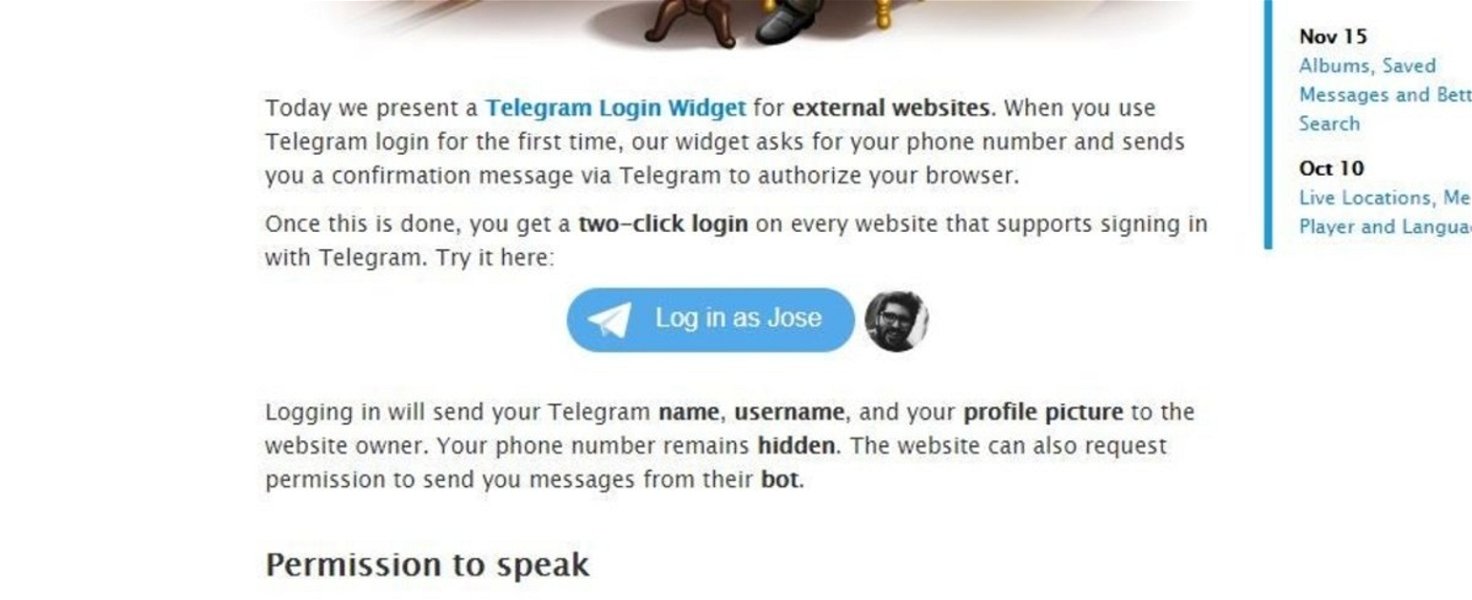 Telegram vuelve a adelantarse a WhatsApp con su último lanzamiento