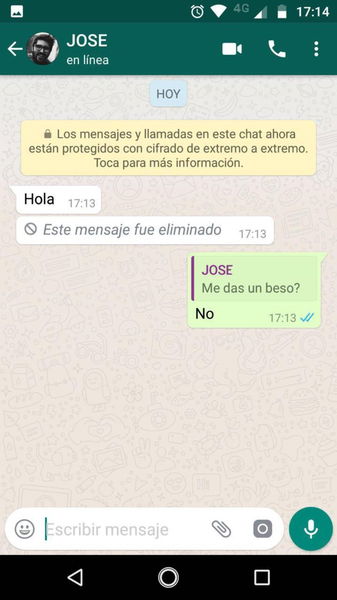 Cómo ver los mensajes borrados en WhatsApp aunque salgan como eliminados