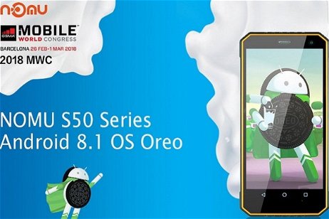 La línea de smartphones S50 de NOMU trae Android 8.1 en un diseño súper resistente