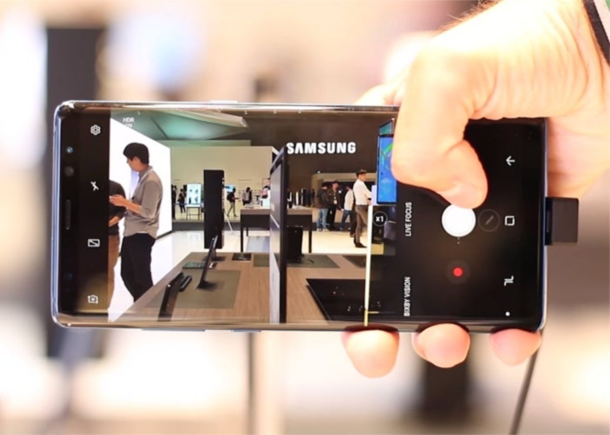 Samsung Galaxy Note 8 camara
