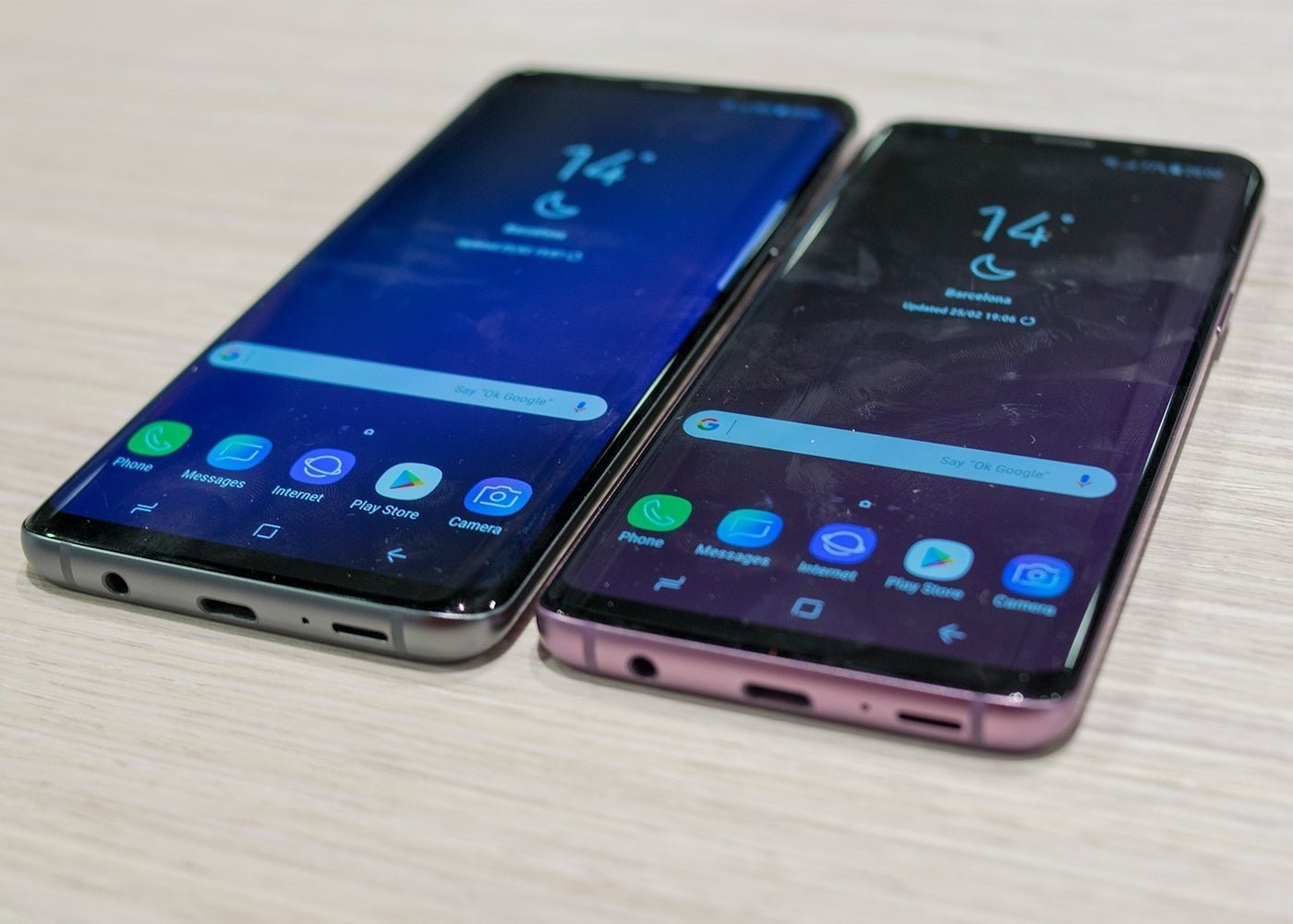 Samsung Galaxy S9 vs S9+