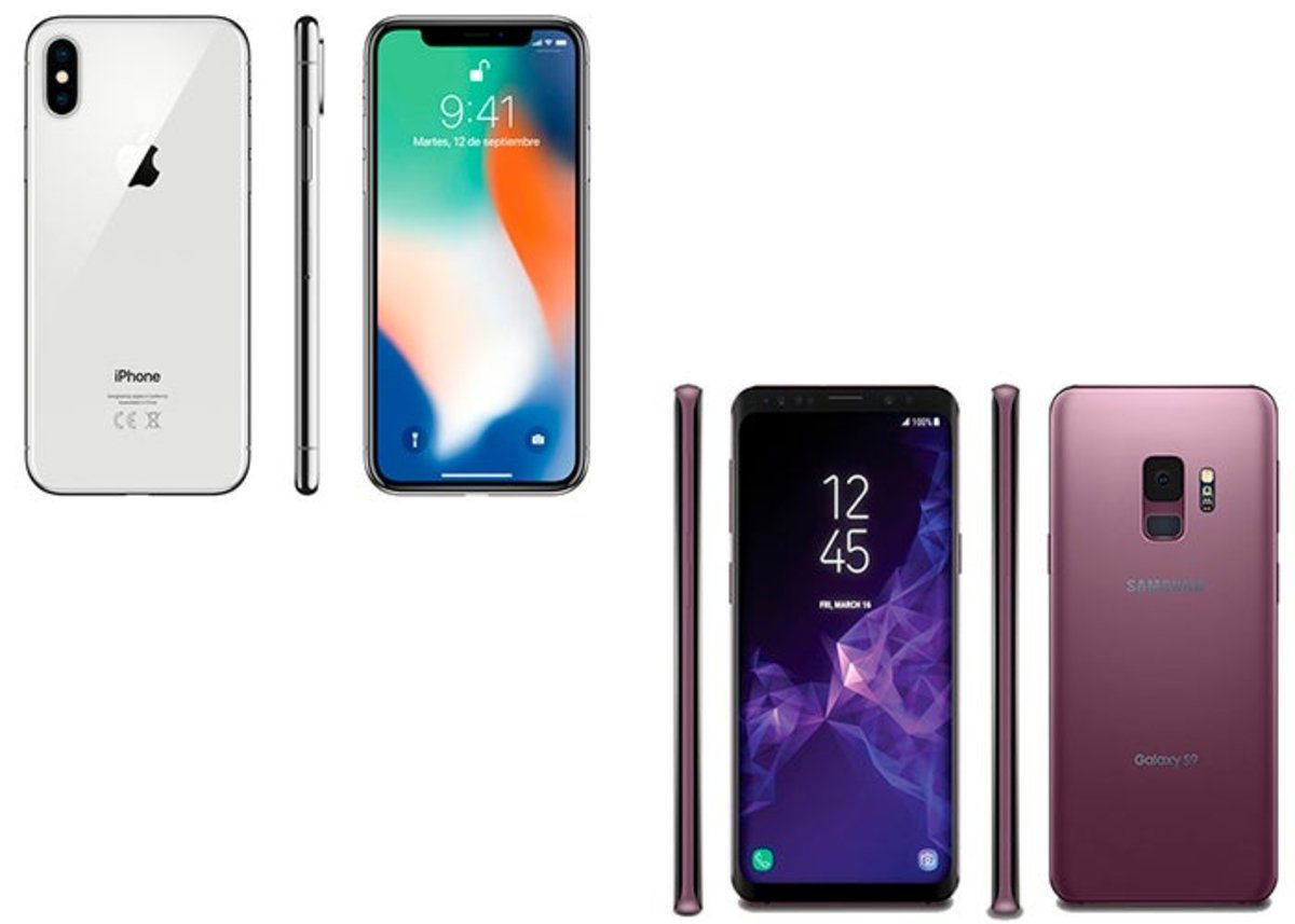 Samsung Galaxy S9 vs iPhone X