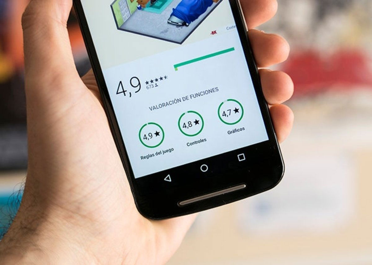 Valoraciones Google Play