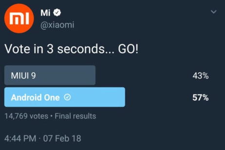 Android puro supera a MIUI 9 y a OxygenOS en Twitter y se desata la polémica Android puro supera a MIUI 9 y a OxygenOS en Twitter y se desata la polémica