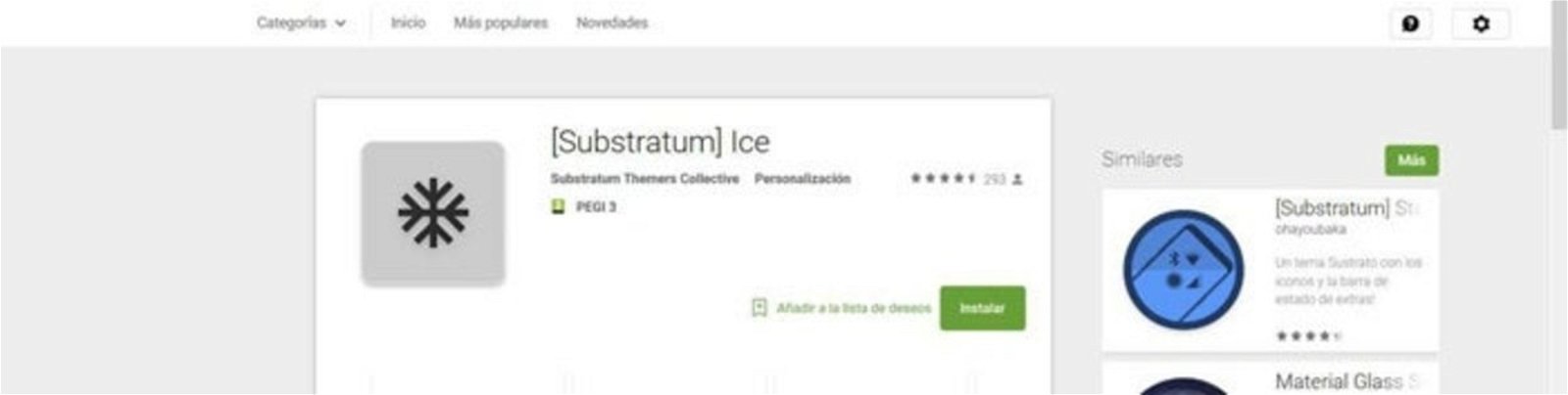 Mejores temas Android Ice