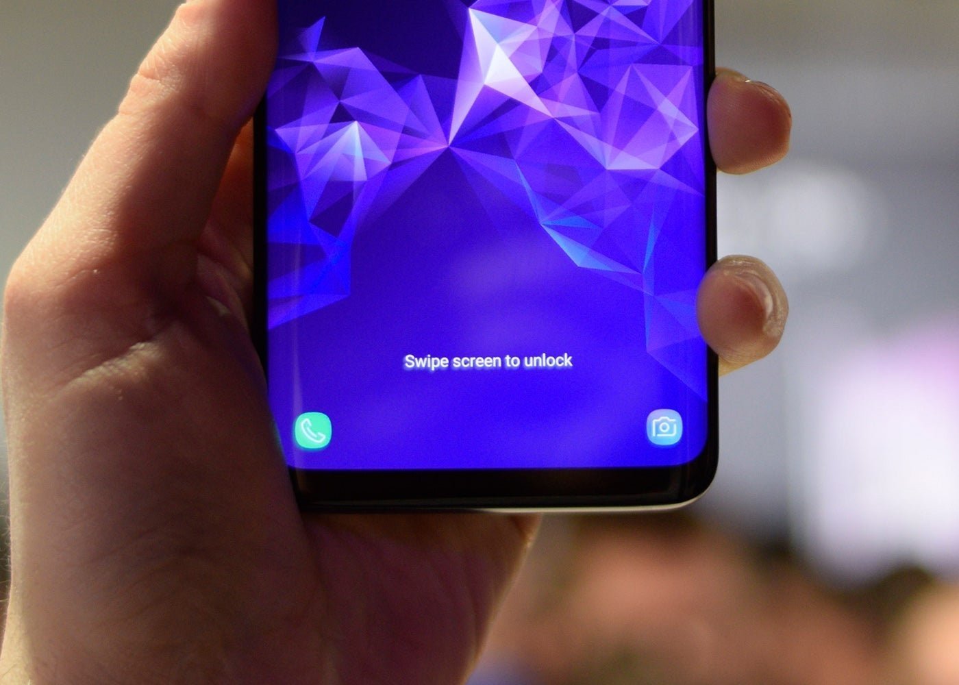 Accesos rapidos pantalla de bloqueo en S9