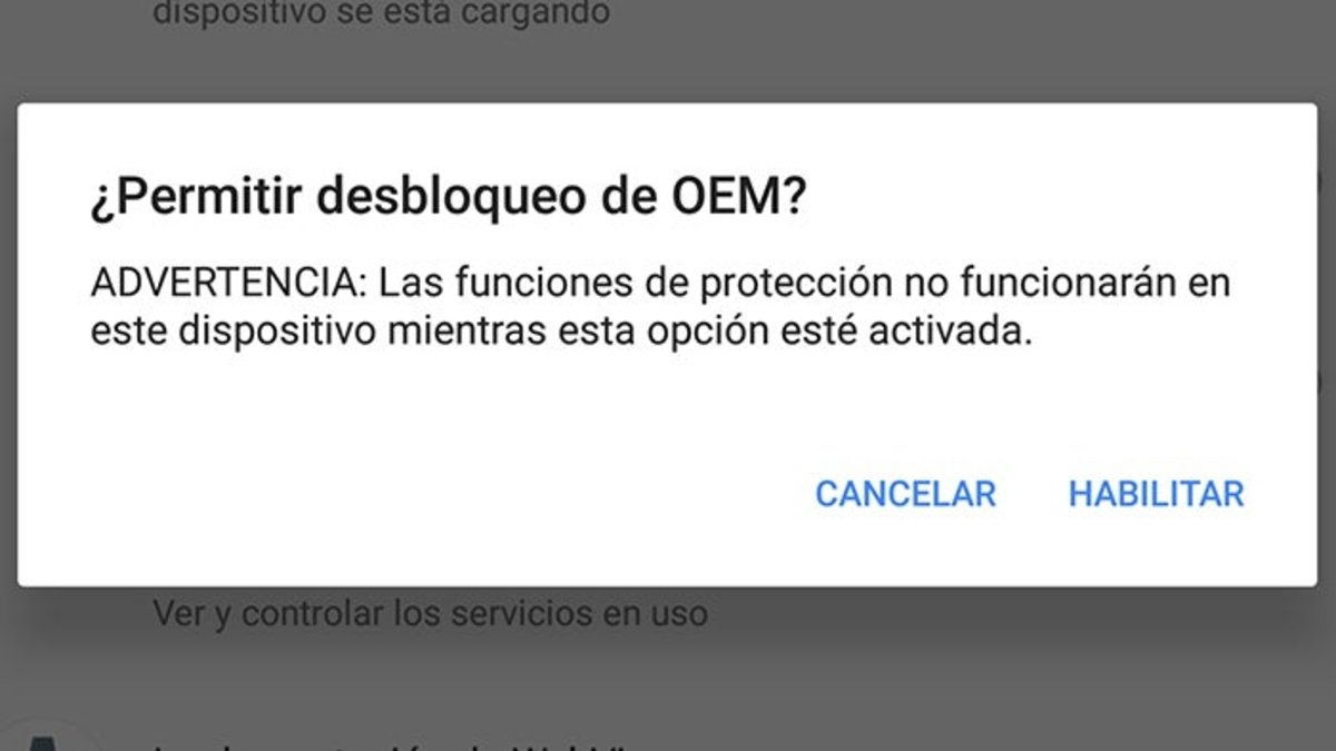 Desbloqueo de bootloader en Android Oreo