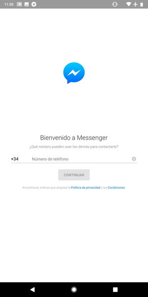 Cómo usar Facebook Messenger sin tener un perfil en Facebook