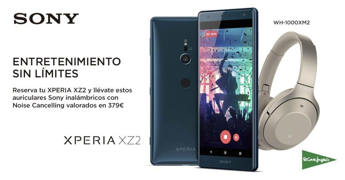 SOny Xperia XZ2, promocion