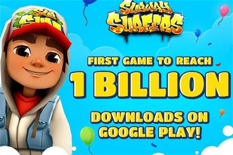 Subway Surfers, el primer juego en llegar a mil millones de descargas en Google Play