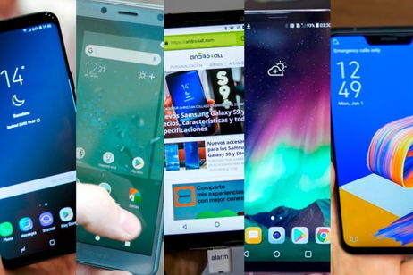 La primera gran comparativa del año: los gama alta del MWC 2018, enfrentados La primera gran comparativa del año: los gama alta del MWC 2018, enfrentados