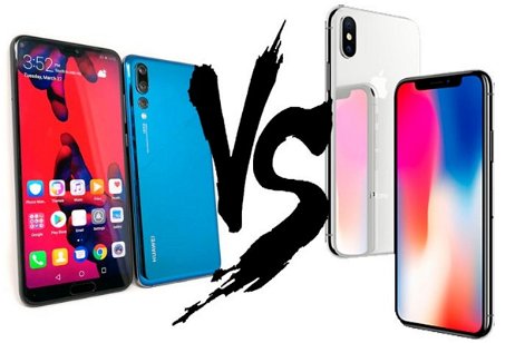 Huawei P20 Pro vs. iPhone X, ¿quién gana en la guerra de los clones?