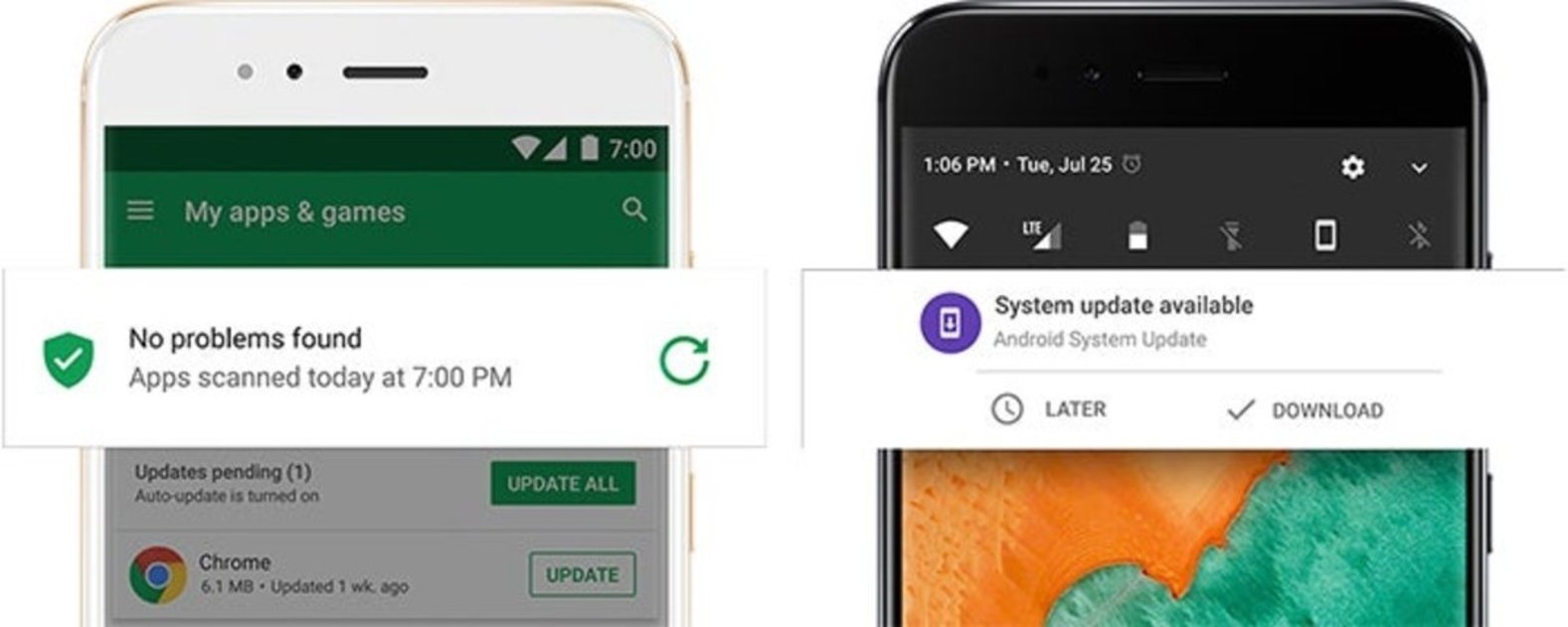 Android One Actualizacion Seguridad Google Play Scanner