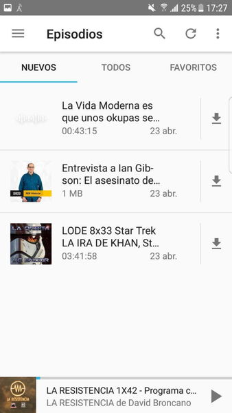 ¿Quieres una app de podcasts buena, bonita y gratis para tu Android? Pues prueba esta