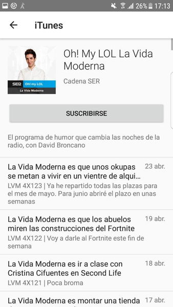 ¿Quieres una app de podcasts buena, bonita y gratis para tu Android? Pues prueba esta