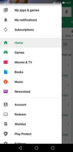 Así es el nuevo diseño "totalmente blanco" de Google Play en la versión 9.7