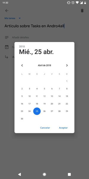 Google Tasks regresa en forma de aplicación independiente para Android