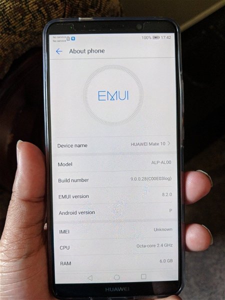 Huawei ya está probando Android P en el Mate 10 Pro