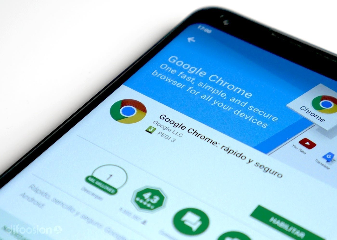 Google Chrome para Android en Google Play