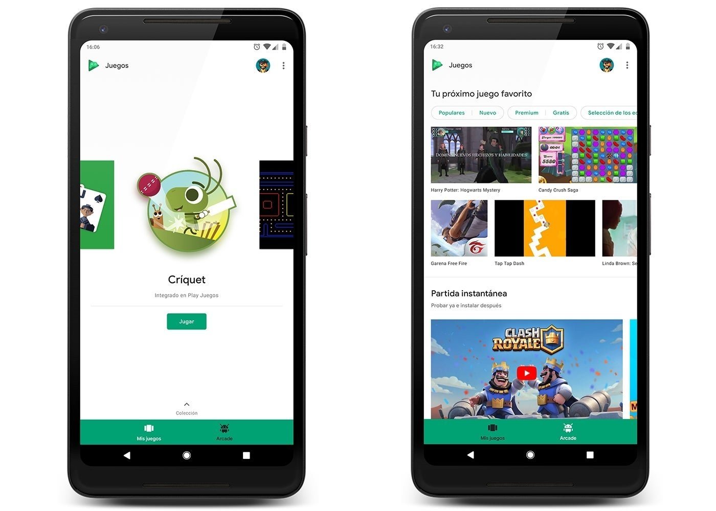 Play Juegos: otra app de Google que se suma a la moda del tema oscuro