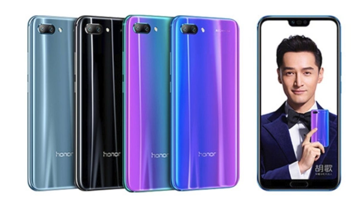 Honor 10, colores