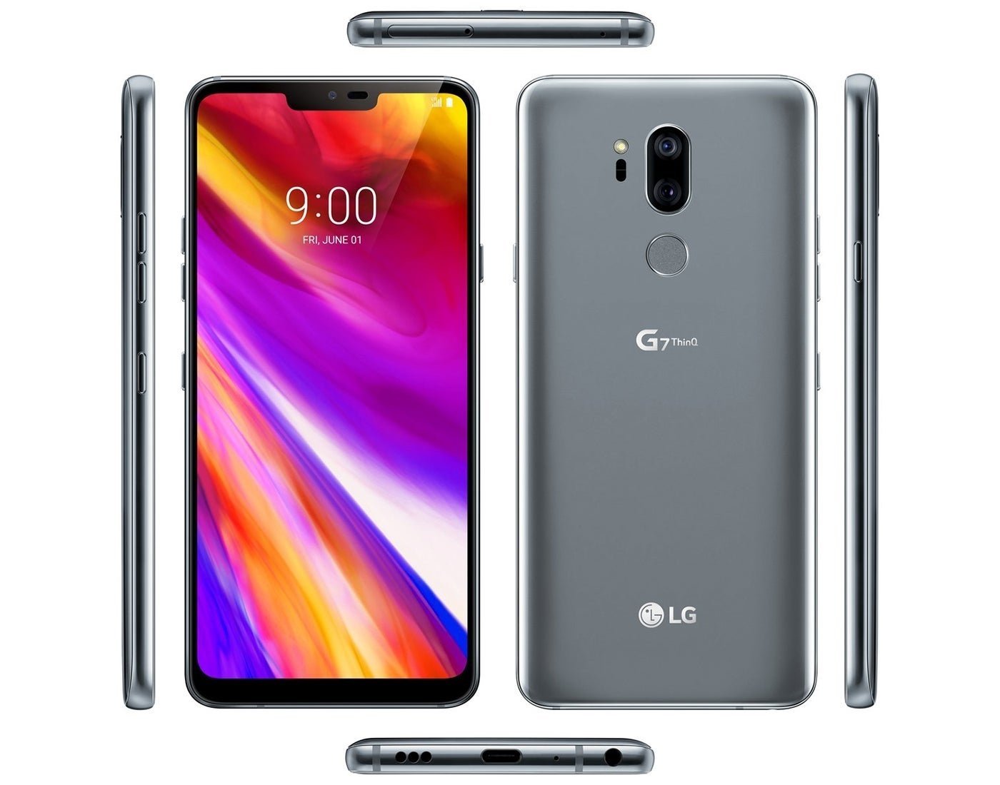 LG G7 ThinQ plateado