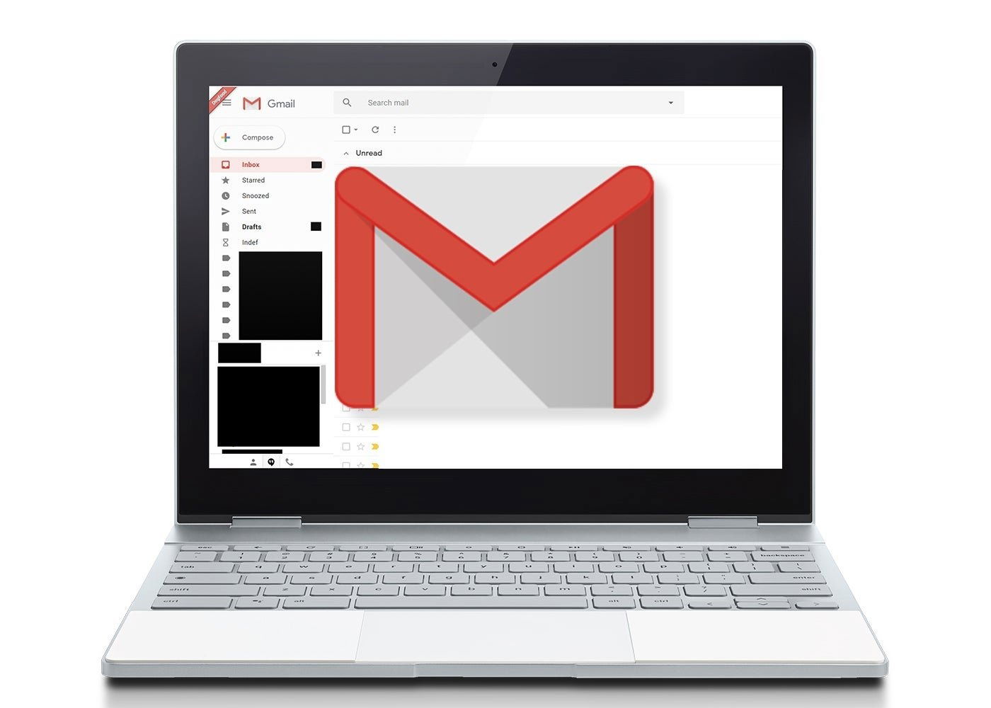 Nuevo diseño de GMail Web