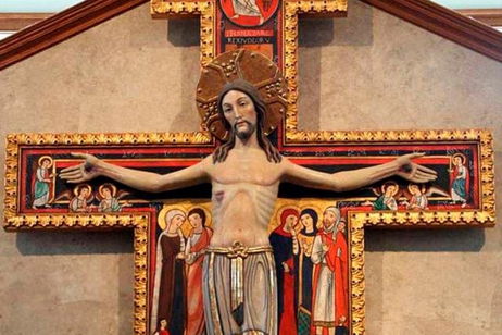 Para Facebook, esta imagen de Jesucrito es "sensacionalista y excesivamente violenta" Para Facebook, esta imagen de Jesucrito es "sensacionalista y excesivamente violenta"