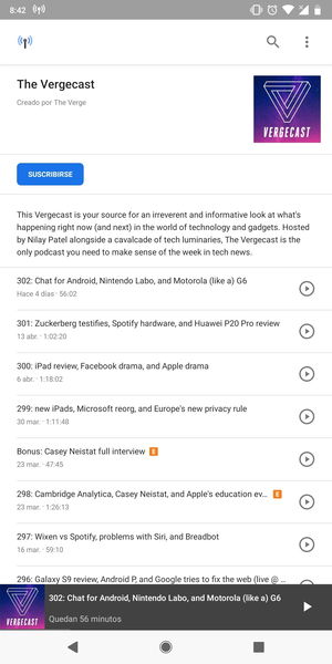 La nueva app de podcasts de Google ya está en tu Android, y así puedes usarla