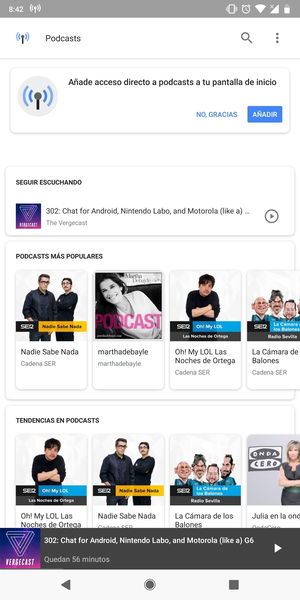 La nueva app de podcasts de Google ya está en tu Android, y así puedes usarla