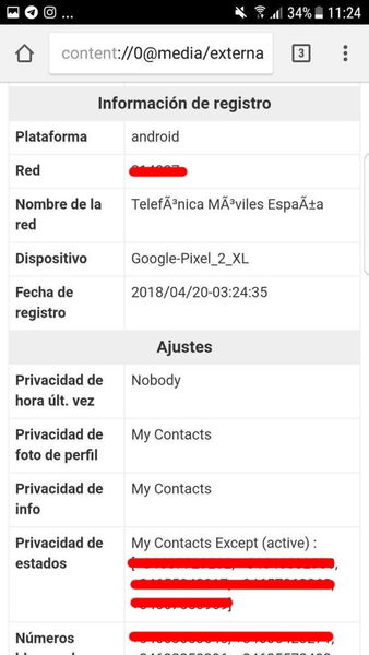 Cómo leer tu informe de WhatsApp en formato JSON y HTML