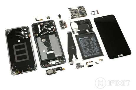 Según iFixit, el Huawei P20 Pro es tan difícil de reparar como el Samsung Galaxy S9