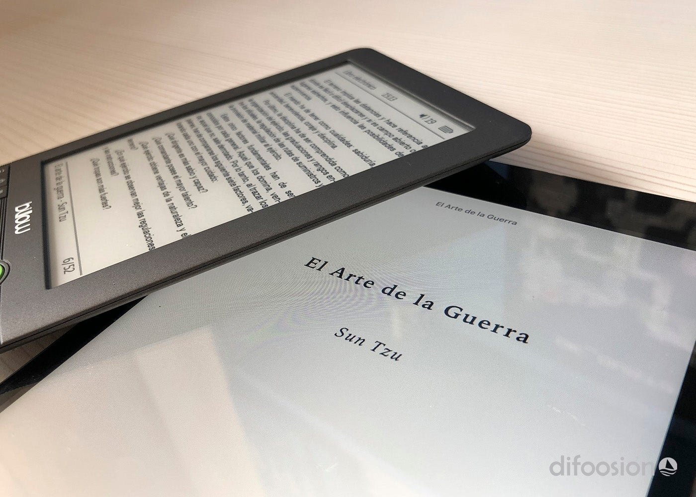 iPad vs libro electrónico 5