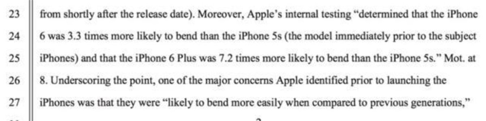 Apple reconoce el Bendgate
