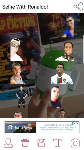 ¿Por qué hay tantas apps para hacerse selfies con Cristiano Ronaldo en Google Play?