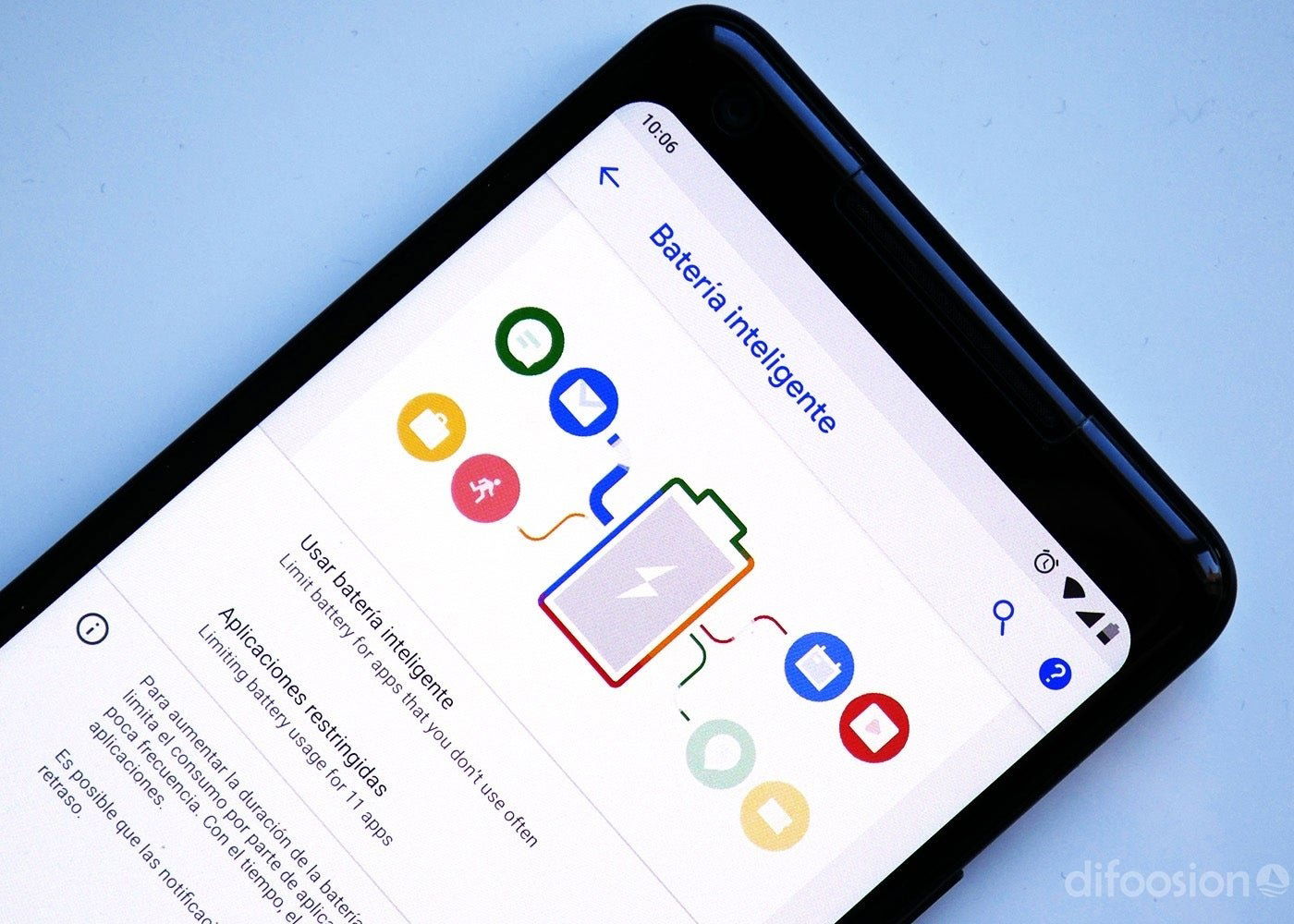 batería android 9