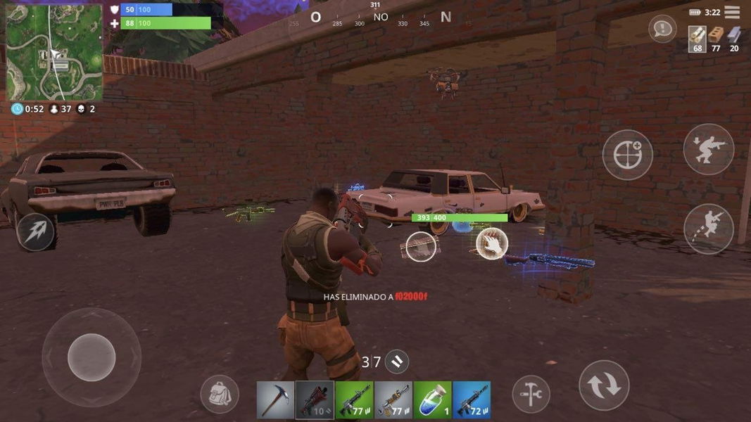 He estado jugando a Fortnite en iOS y esto es lo que puedes esperar en Android